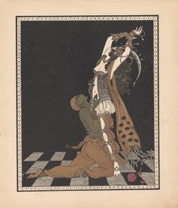 Ida Rubinstein et Vaslav Nijinsky dans le ballet Scheharazade - George Barbier