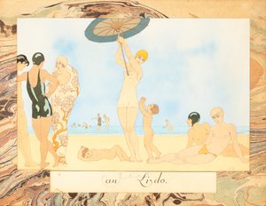 Sur le Lido, de Le Bonheur du Jour ou, Les Grâces à la Mode, 1924