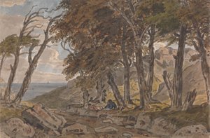 Figures sur la rive d