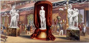 Sculptures - Vue intérieure de la Grande Exposition
