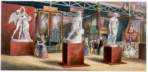 Sculptures - Vue Intérieure de la Grande Exposition