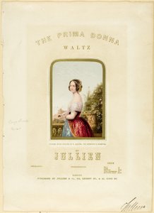 La Mariée, couverture pour la musique de la valse Prima Donna