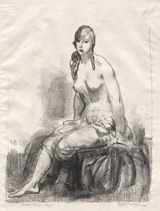 Le matin, croquis de nu - George Bellows