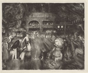 Le tournoi - George Bellows