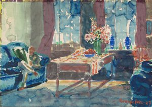 Autoportrait : Intérieur de mon appartement à New York