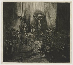 Christ crucifié entre les deux voleurs : 