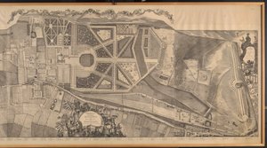 Enquête topographique de la paroisse de Kensington avec plans et élévations du palais royal et des jardins, Hyde Park et Knightsbridge