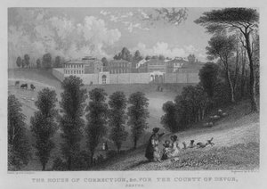Maison de correction, etc. pour le comté de Devon, Exeter (gravure)