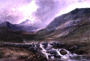 Scène montagneuse galloise