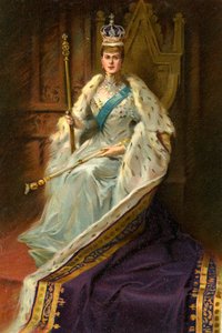 Mary de Teck, reine consort de George V du Royaume-Uni, 1911 - George C Wilmshurst