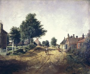 Village de Hollym, Holderness, vers 1885 - George Cammidge