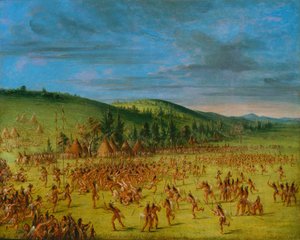 Jeu de balle des Choctaw--Ball Up