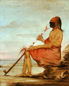 Coo-coo-coo, Le Hibou, un Chef Âgé - George Catlin