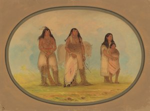 Quatre Indiens Kiowa, 1861-1869
