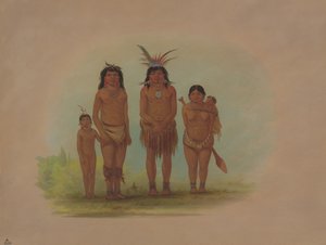 Quatre Indiens Sepibo