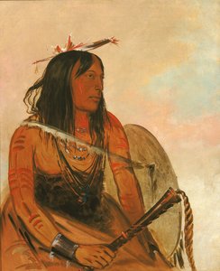 Ish-a-ró-yeh, celui qui porte un loup, un brave distingué