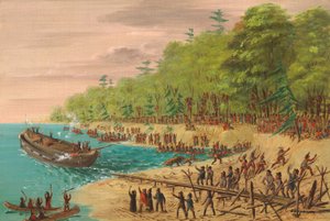 Lancement du Griffin. Juillet 1679 - George Catlin