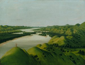 Falaises de la Rivière, 1320 Miles au-dessus de St. Louis, 1832