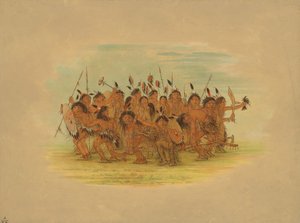 Danse du scalp - Sioux, 1861
