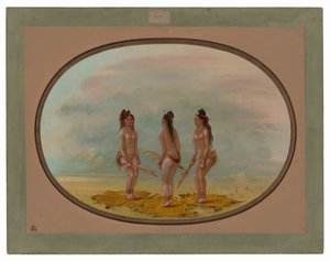La belle danse - Goo-a-give - George Catlin