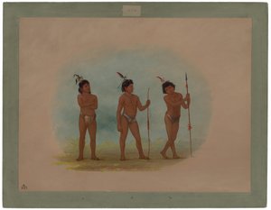 Trois enfants Auca