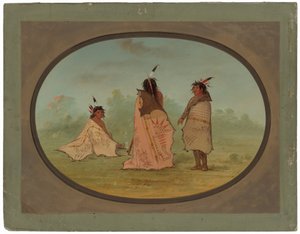 Trois hommes Blackfoot
