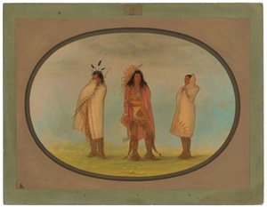 Trois Indiens Iroquois