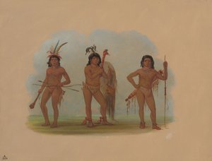 Trois Indiens Zurumati, 1854-1869