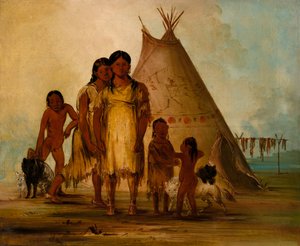 Deux filles Comanche