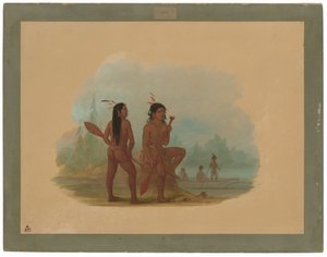 Deux jeunes hommes Haïda
