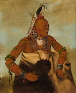 Wa-ho-béck-ee, un beau brave, 1834