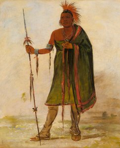 Wash-ím-pe-shee, un fou, un guerrier émérite - George Catlin
