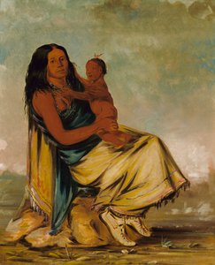 Wáh-chee-te, Femme de Cler-mórnt, et Enfant