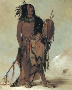 Wún-nes-tou, Buffle Blanc, un vieux guérisseur, 1832