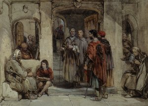 Une scène de la vie monastique, 1850