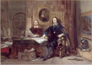 Charles Ier et son secrétaire - George Cattermole
