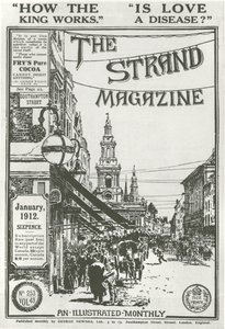 Couverture de The Strand Magazine, 1912