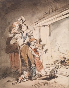Un marin et sa famille