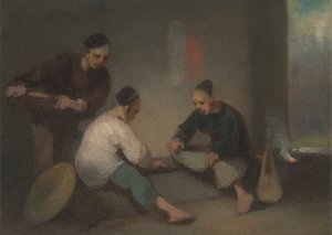 Joueurs chinois - George Chinnery