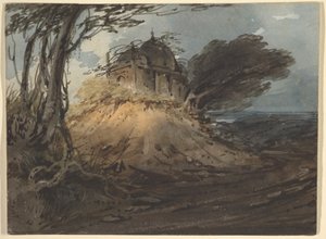 Temple indien - George Chinnery