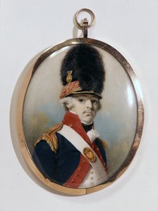 Miniature du 1er Lord Bloomfield en uniforme militaire