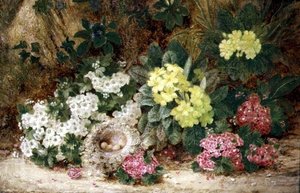 Nature morte avec primevères - George Clare