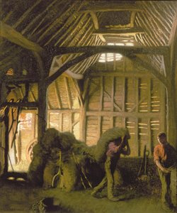Une grange ancienne - George Clausen