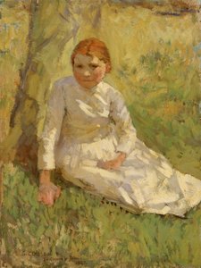Fille dans un champ, 1897 - George Clausen