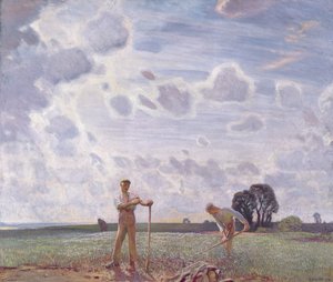 Dans les champs de juin - George Clausen