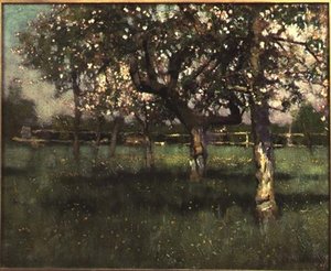 Scène de verger, milieu des années 1880