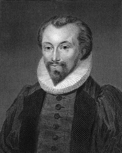 Portrait du poète John Donne 1572-1631