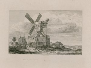 Moulin sur Wimbledon Common - George Cooke