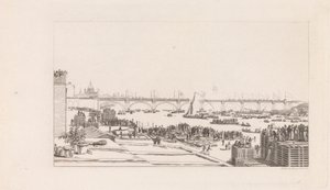 Ouverture du pont de Waterloo - George Cooke