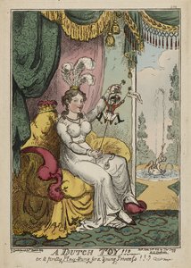 Un jouet hollandais !!! ou, Un joli jouet pour une jeune princesse !!! Hourra, mars 1814, publié le 20 juin